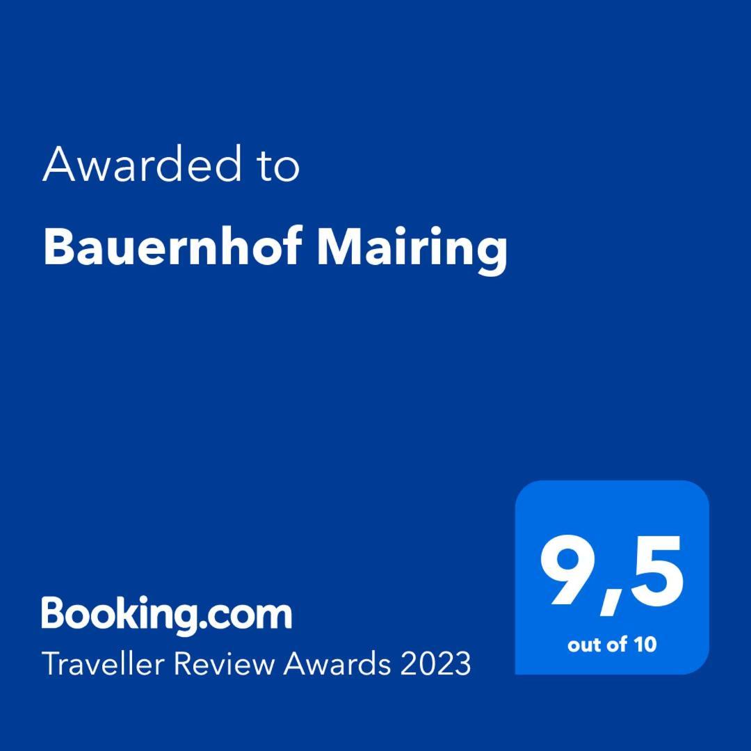 Bauernhof Mairing Silandro Exterior foto